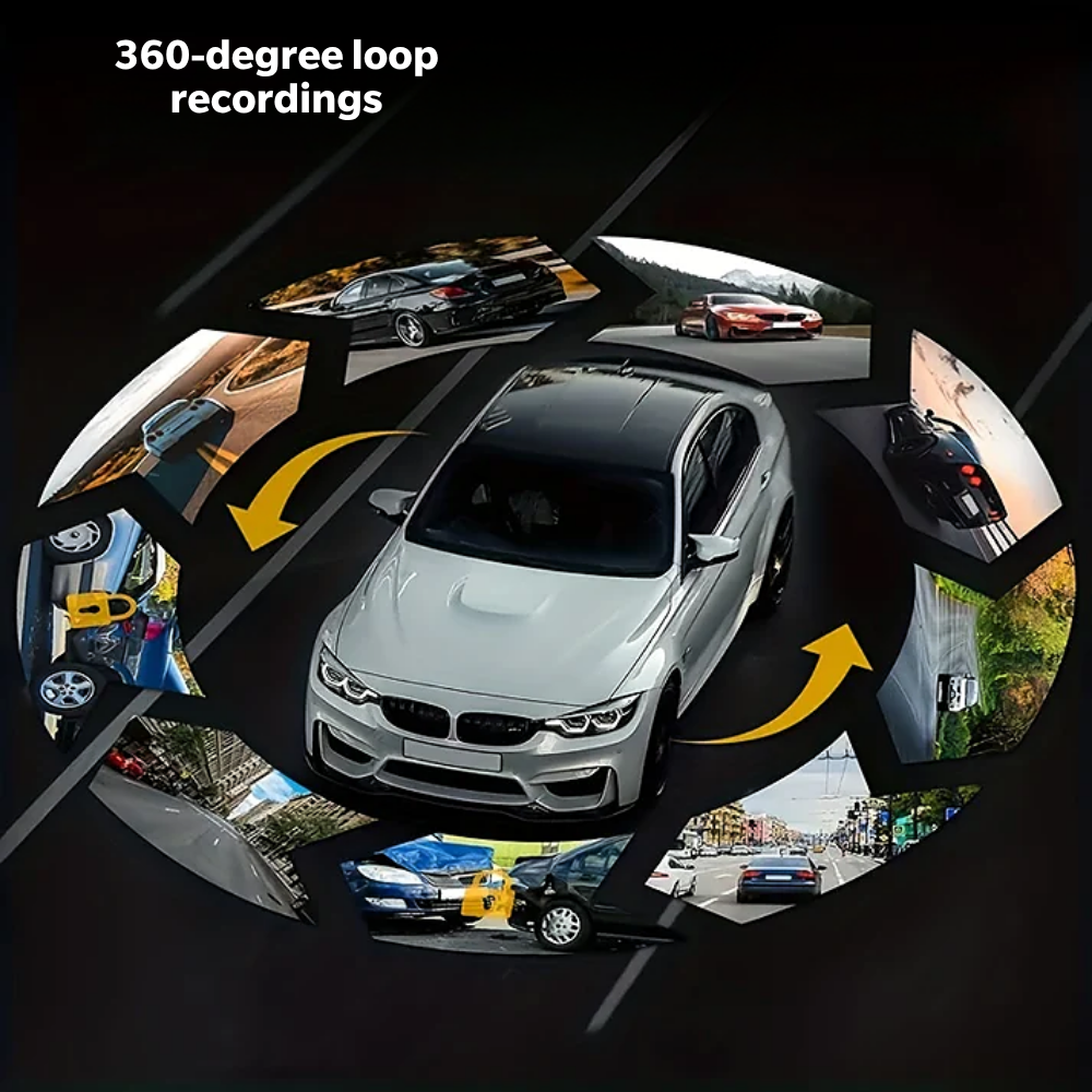 CarVision™ 4K Dual Dashcam – Your eyewitness on every journey